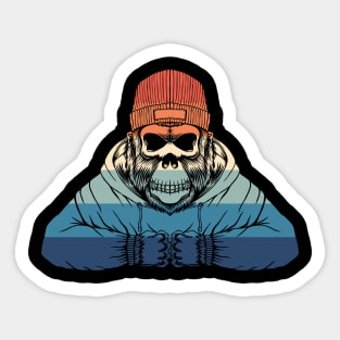 Monkey Classic Gangster Sticker